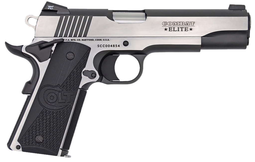 COLT O1072CE COMBAT ELITE GOVERNMENT 9MM LUGER 9+1 5" STAINLESS NATIONAL MATCH
