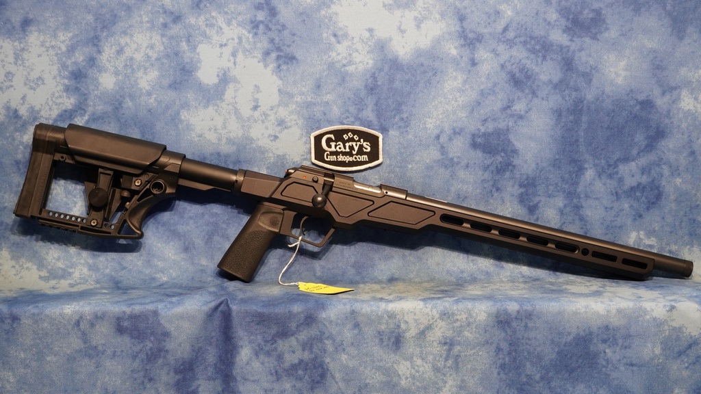 USED CZ USA MODEL 457 22 LR 16" THREADED HVY BBL WITH LUTH AR STOCK