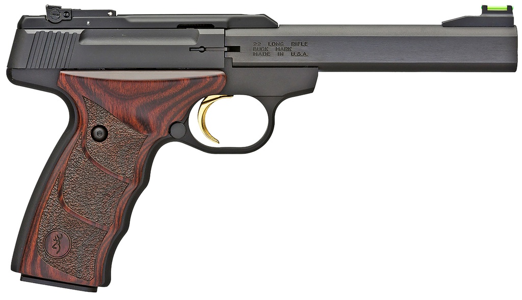 BROWNING 051429490 BUCK MARK PLUS *CA COMPLIANT 22 LR 10+1 5.50" SLAB SIDE