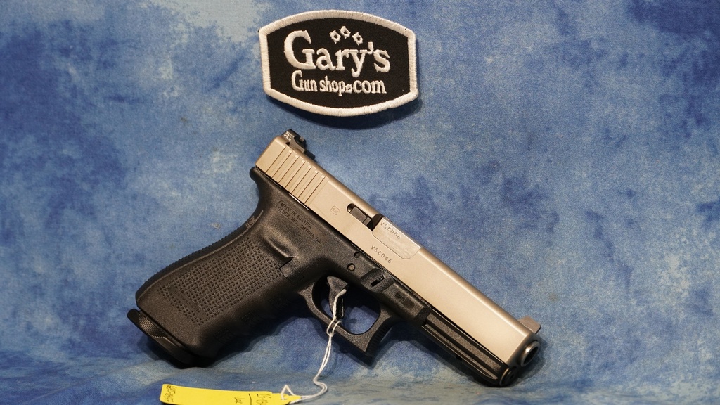 USED GLOCK G21 GEN 4 STAINLESS 45 ACP WITH NIGHT SIGHTS