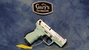 USED WALTHER PK380 380 ACP STAINLESS & TURQUOISE