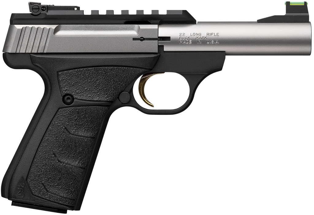 BROWNING 051605490 BUCK MARK PLUS MICRO BULL 22 LR 10+1 4" STAINLESS 