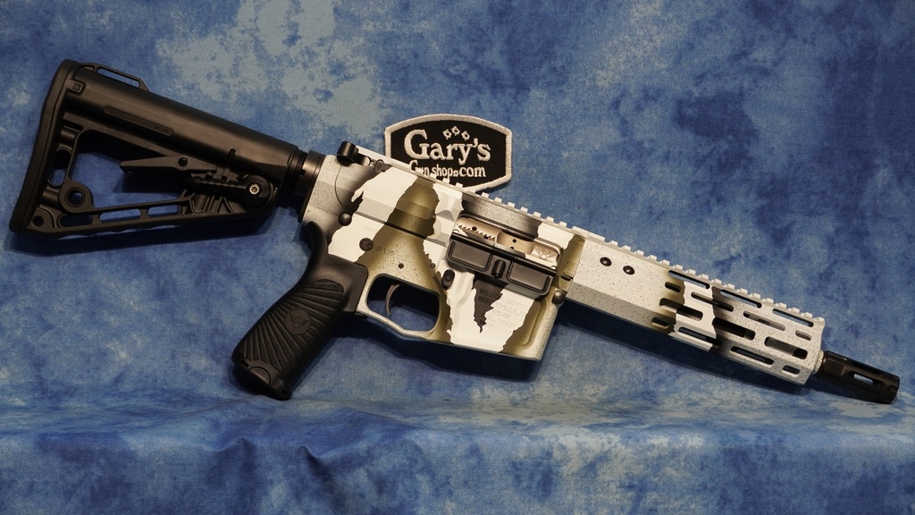 WILSON COMBAT SBR TACTICAL 300 BLACKOUT 8" BBL WASTELAND WHITE CAMO