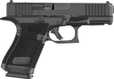 GLOCK P61950201 G19 GEN6 9MM LUGER 10+1 4.02" BLACK GMB BARREL & OPTIC READY/SERRATED SLIDE