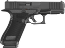 GLOCK P64550201 G45 GEN6 CROSSOVER FRAME 9MM LUGER 10+1 4.02" BLACK GMB BARREL, BLACK NDLC STEEL