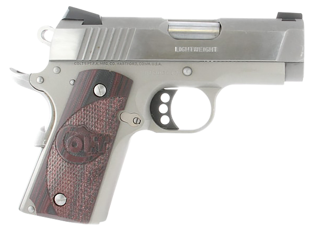 COLT O7000XE LIGHTWEIGHT DEFENDER COMPACT 45 ACP 7+1 3" BBL STAINLESS 