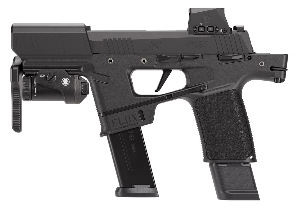 SIG SAUER 365FLUX-9-BXR3-RXSL-TACKIT P365 FLUX  9MM 6" BBL ROMEO-X RED DOT