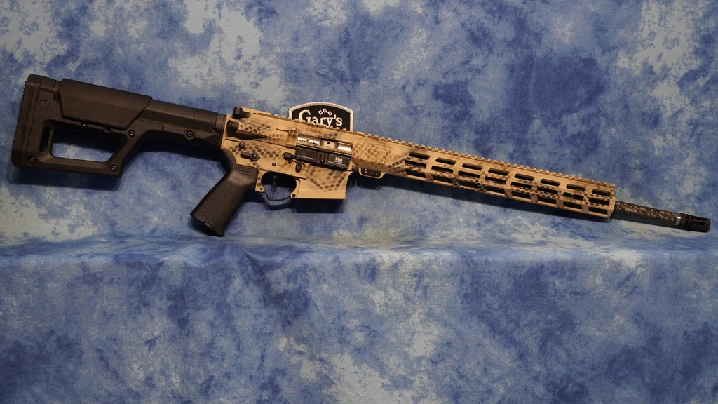 ALEX PRO FIREARMS RI256DBCCF APF-15 VARMINT 2.0 DESERT DIAMONDBACK CAMO 204 RUGER WITH PROOF CARBON FIBER BBL 