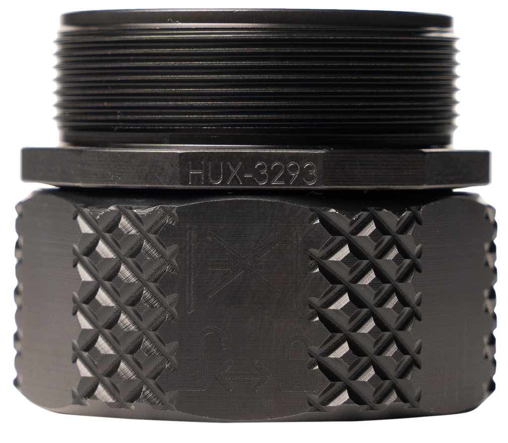 HUXWRX 3486 HUB-QD ADAPTER 2.0 5.56MM / 7.62MM FITS 1.375X24 TPI BLACK 