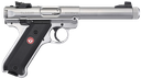 RUGER 40126 MARK IV TARGET 22 LR 10+1 5.50" SATIN THREADED BULL BARREL