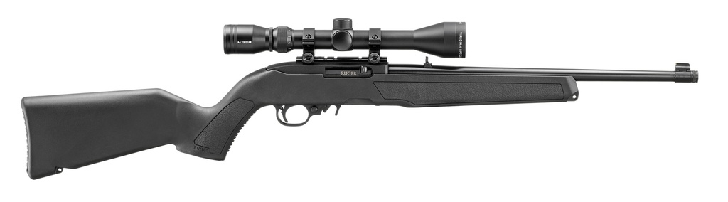 RUGER 32001 10/22 W/OPTIC 22 LR 10+1 18.50" THREADED BBL VIRIDIAN EON 3-9X40MM SCOPE
