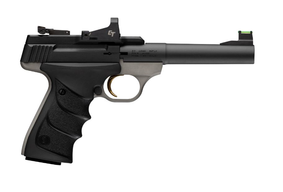 BROWNING 051591490 BUCK MARK PLUS PRACTICAL 22 LR CRIMSON TRACE RED DOT