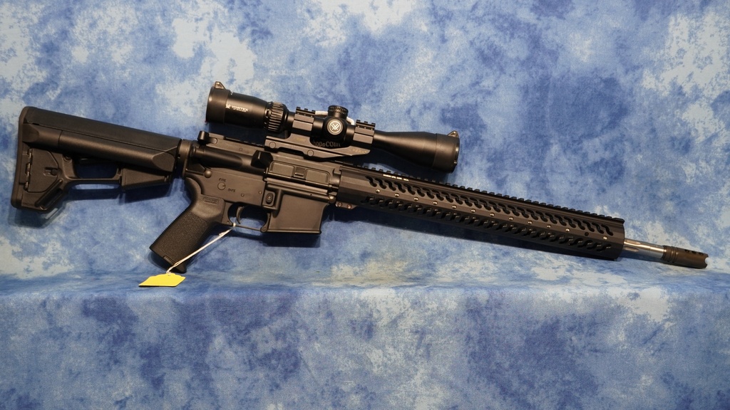USED STAG ARMS STAG-15 5.56MM 18" FLUTED THREADED BBL WITH VORTEX