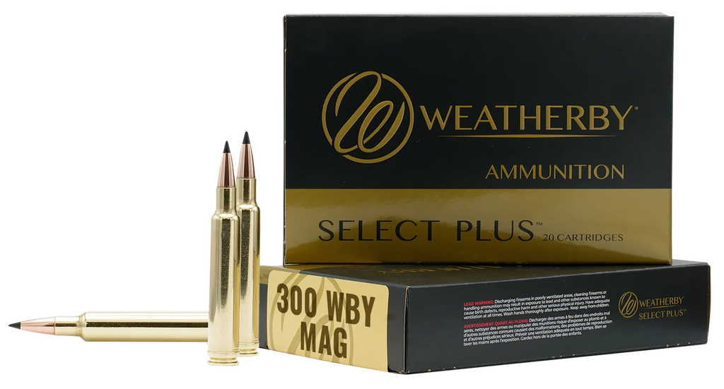 WEATHERBY F300180SCO SELECT PLUS 300 WBY MAG 180 GRAIN SWIFT SCIROCCO 20 RNDS