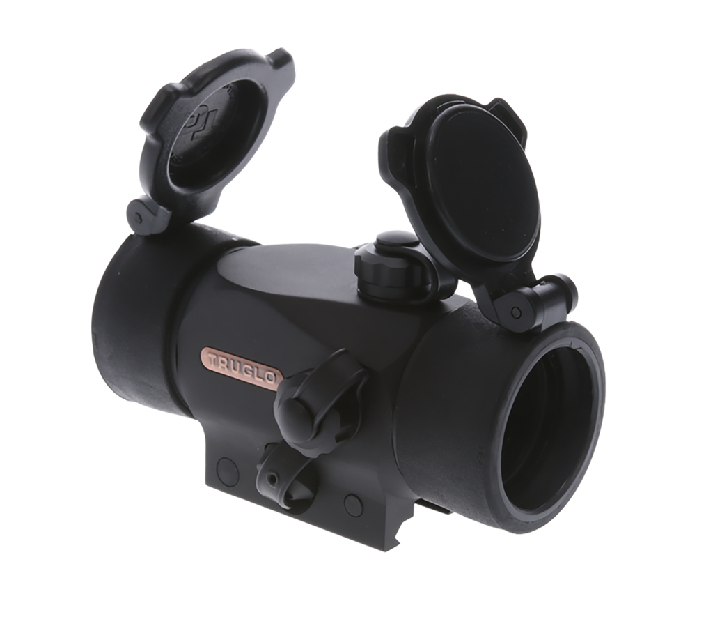 TRUGLO TG8230B TRITON BLACK ANODIZED 1 X 30 MM 5 MOA TRI•COLOR RED/GREEN/BLUE DOT