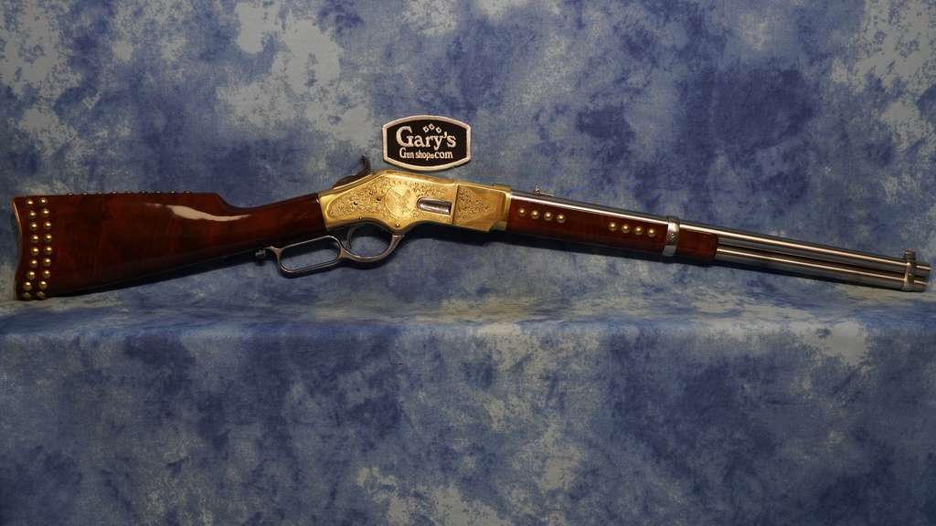 TAYLORS & COMPANY 550025 MODEL 1866 CARBINE 38 SPECIAL INDIAN ENGRAVING