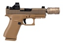 GLOCK UX5350204SPFDE SCT SHARK PUPPY / HUSH PUPPY W/ 407K AND JK CCX9 SILENCER