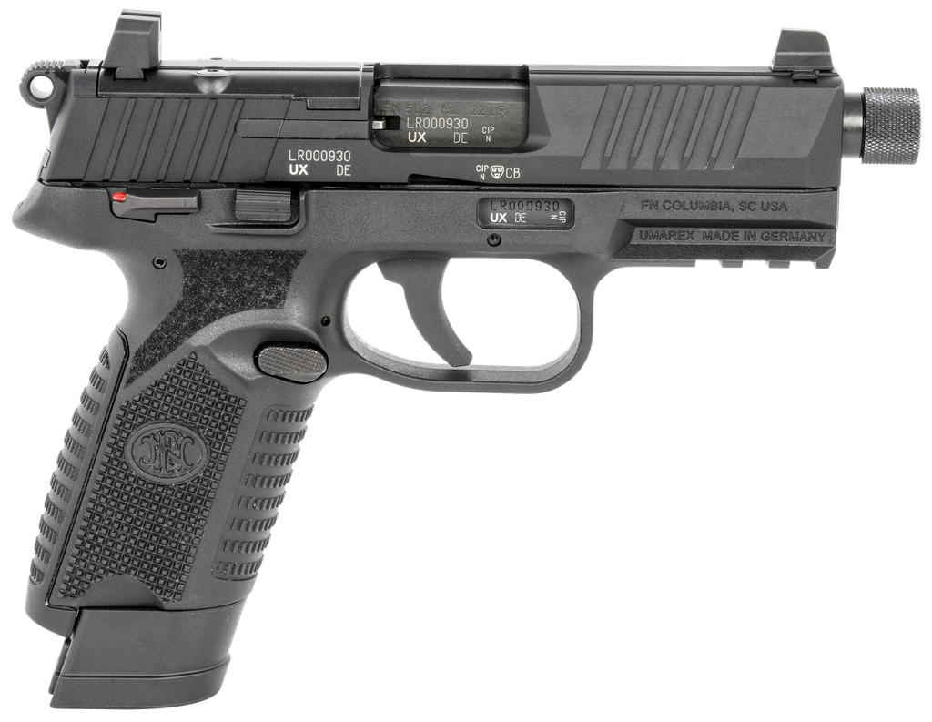 FN AMERICAN 66-101010 502 TACTICAL 22 LR 10+1 15+1 4.60" THREADED BARREL
