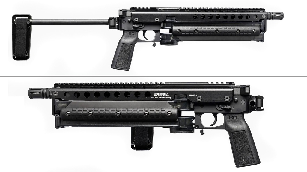 KEL-TEC KP50BLKB KP50 5.7X28MM 50+1 BLACK WITH BRACE