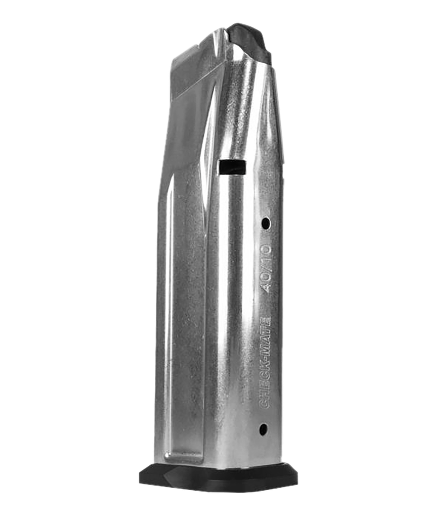 GIRSAN 111004 WITNESS 15 RND 10MM SILVER STAINLESS STEEL MAGAZINE