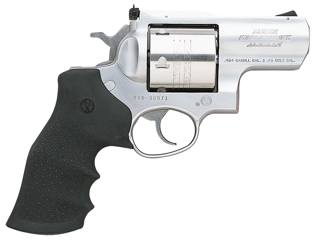 RUGER 5301 SUPER REDHAWK ALASKAN 454 CASULL 6RD 2.50" SATIN STAINLESS 