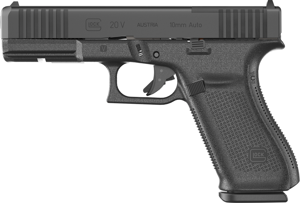 GLOCK UV2050203MOS G20 V M.O.S 10MM AUTO 15+1 4.61" BLACK GMB BARREL
