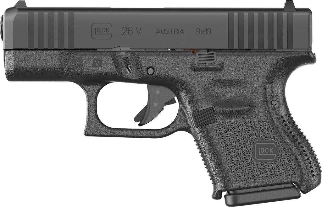 GLOCK UV2650201 G26 V SUB-COMPACT FRAME 9MM 10+1 3.43" BBL