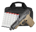 SMITH & WESSON 14751 M&P 5.7 BUNDLE 5.7X28MM 22+1 5" THREADED
