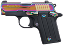 SIG SAUER 238380RBT2 P238 380 ACP 6+1 2.70" BBL RAINBOW TITANIUM PVD 
