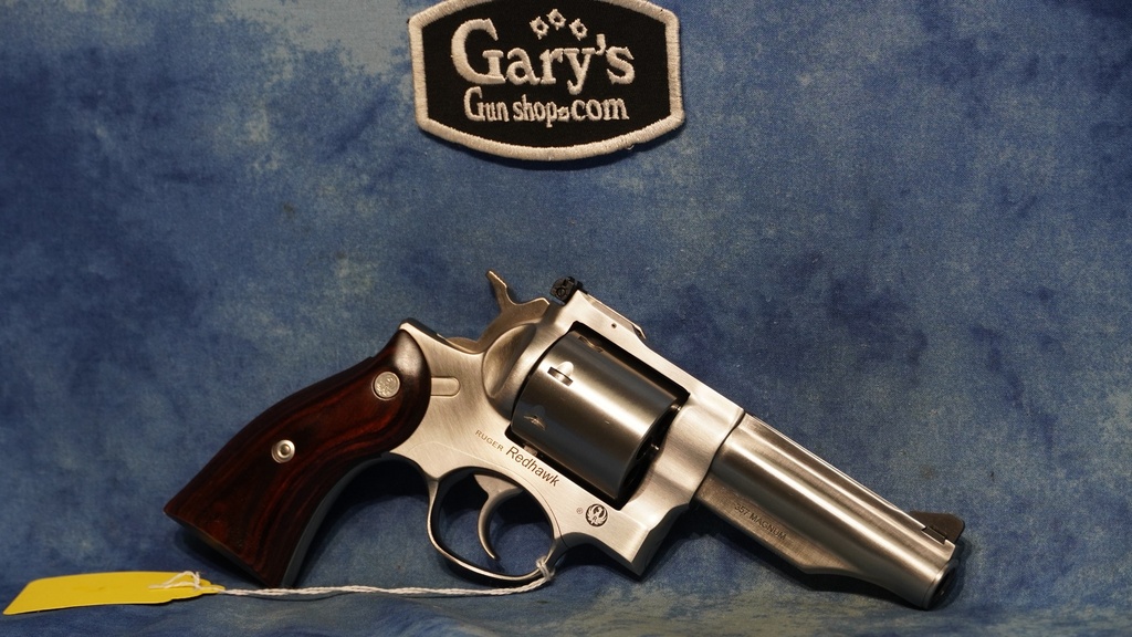 USED RUGER REDHAWK 357 MAGNUM STAINLESS 4" BBL