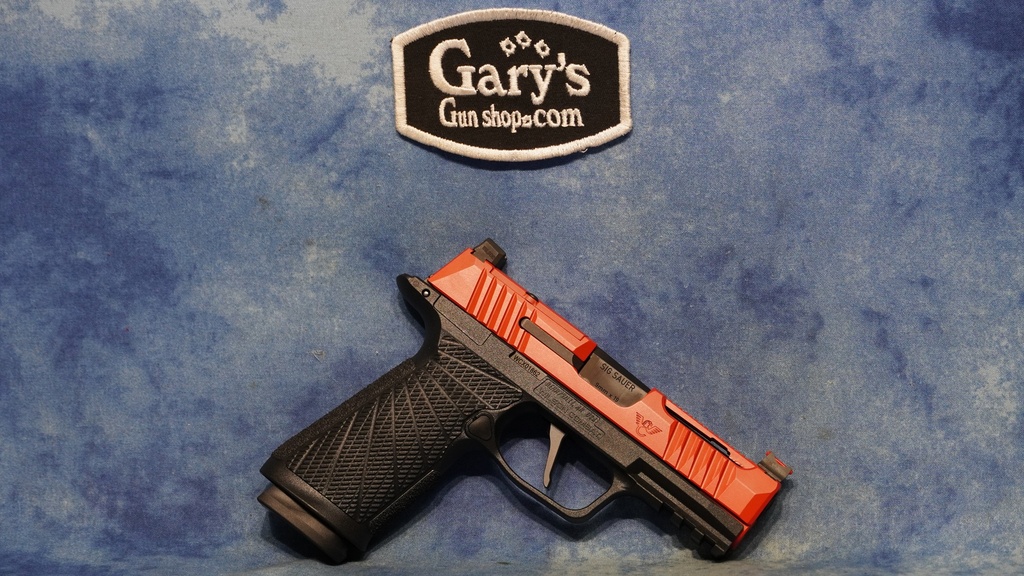 ON SALE! WILSON COMBAT P365XL 2.0 9MM MACRO MODULE USMC RED SLIDE RMR CUT TUNED