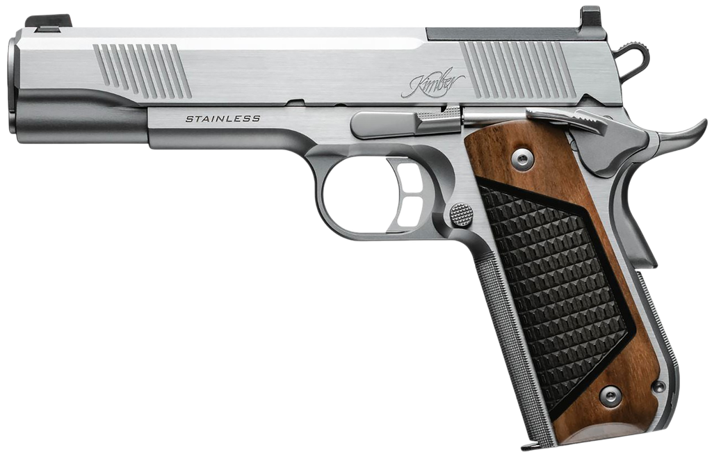 KIMBER 3200402 STAINLESS II 45 ACP 5" STAINLESS  BARREL OPTIC READY