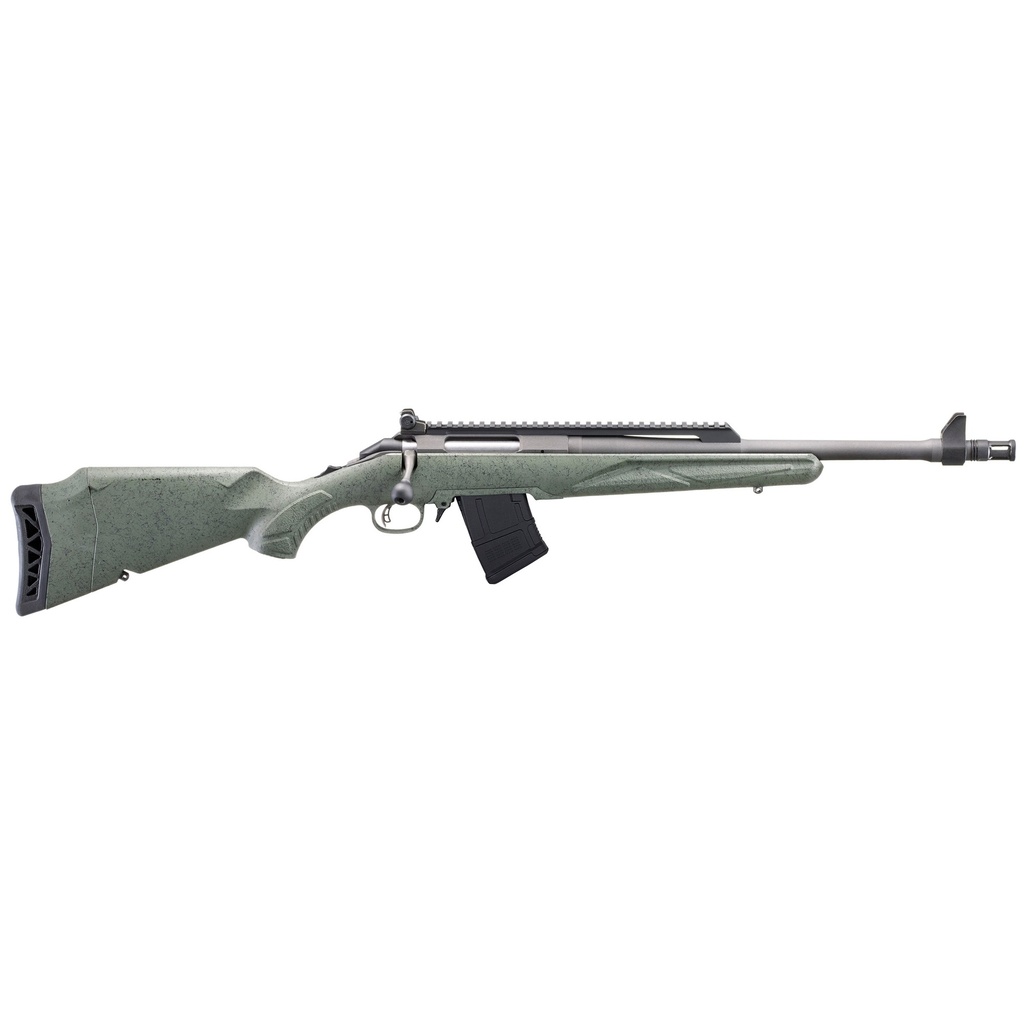 RUGER 46966 AMERICAN II SCOUT 7.62X39MM 10+1 16.10" THREADED BARREL 