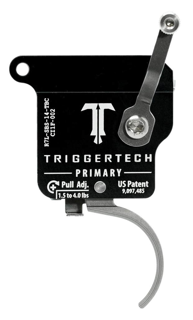 TRIGGERTECH R7LSBS14TBC PRIMARY SINGLE-STAGE  1.50-4 LBS DRAW WEIGHT FOR REMINGTON 700 LEFT