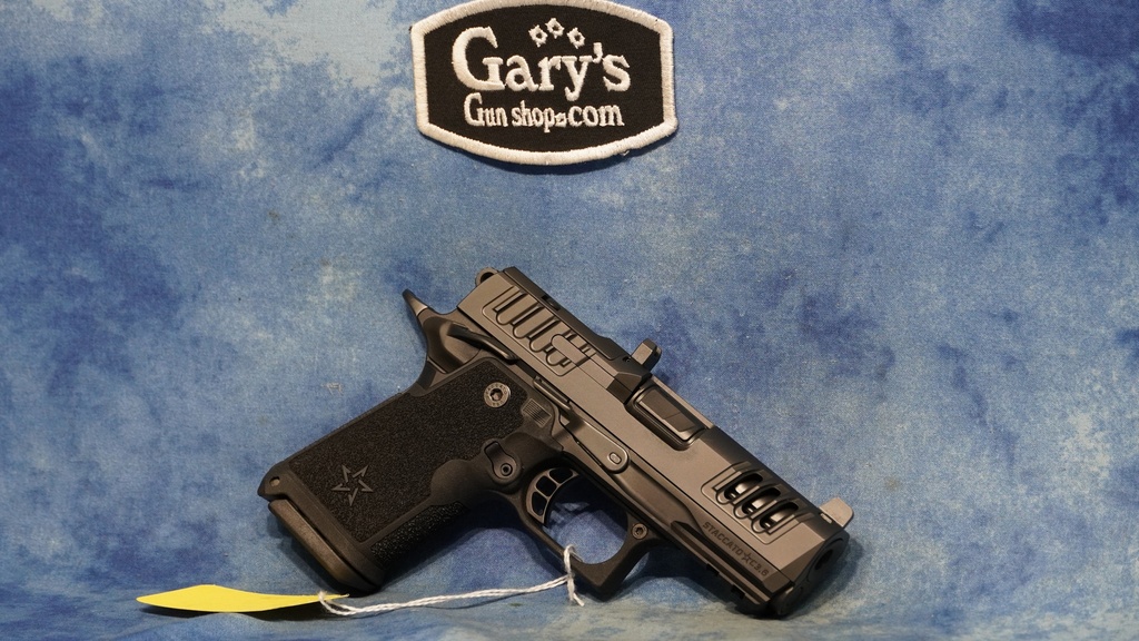 USED STACCATO 2011 HD C3.6 9MM PREMIUM 3.6" DLC BARREL X-SERIES SERRATIONS 4 15 ROUND MAGS