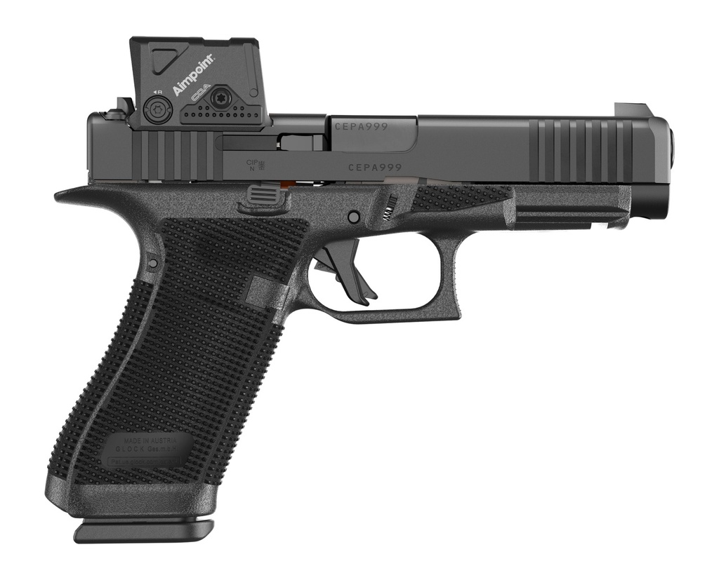 GLOCK P61750B01DC8A3 G17 GEN6 W/AIMPOINT FULL SIZE 9MM 10+1 4.49