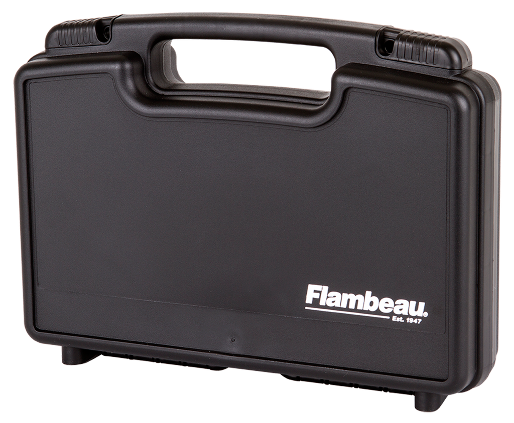 FLAMBEAU 6450SC SAFE SHOT PISTOL PACK CASE BLACK POLYMER HOLDS HANDGUN