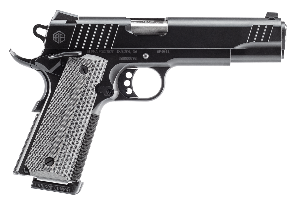 ALPHA FOXTROT AA27X4ENA-XQBK08-WBS AF1911 FULL SIZE 45 ACP 8+1 5"