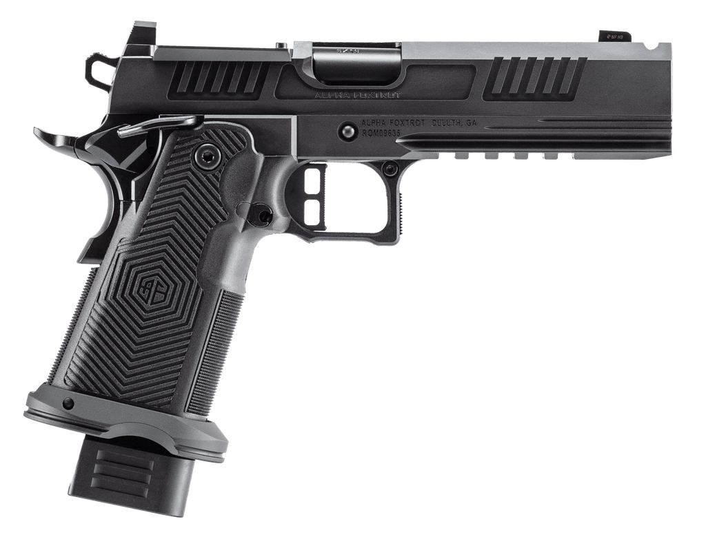 ALPHA FOXTROT AA39X1EIH-XDBK19 9MM AF1911-ROMULUS 5" PORTED