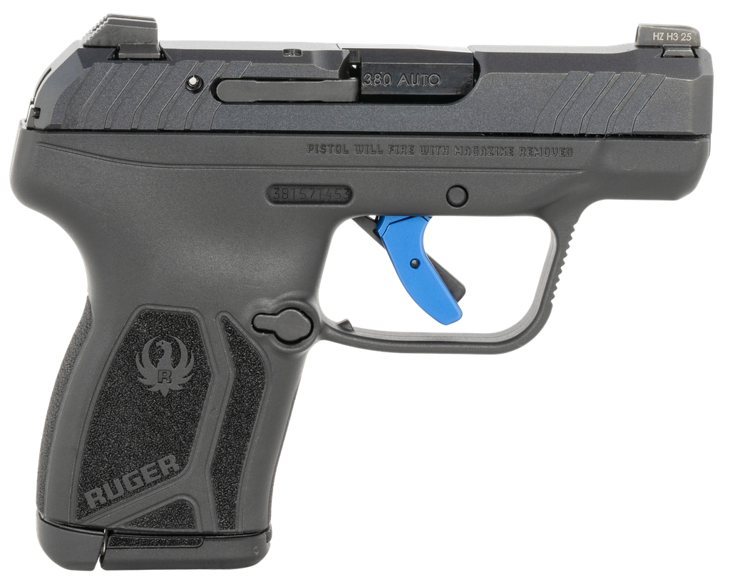 RUGER 13776 LCP MAX COMPACT FRAME 380 ACP 10+1 2.80"