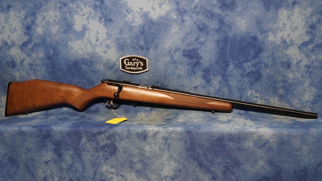 USED SAVAGE 93R17 WOOD STOCK 17 HMR 21" HVY BBL