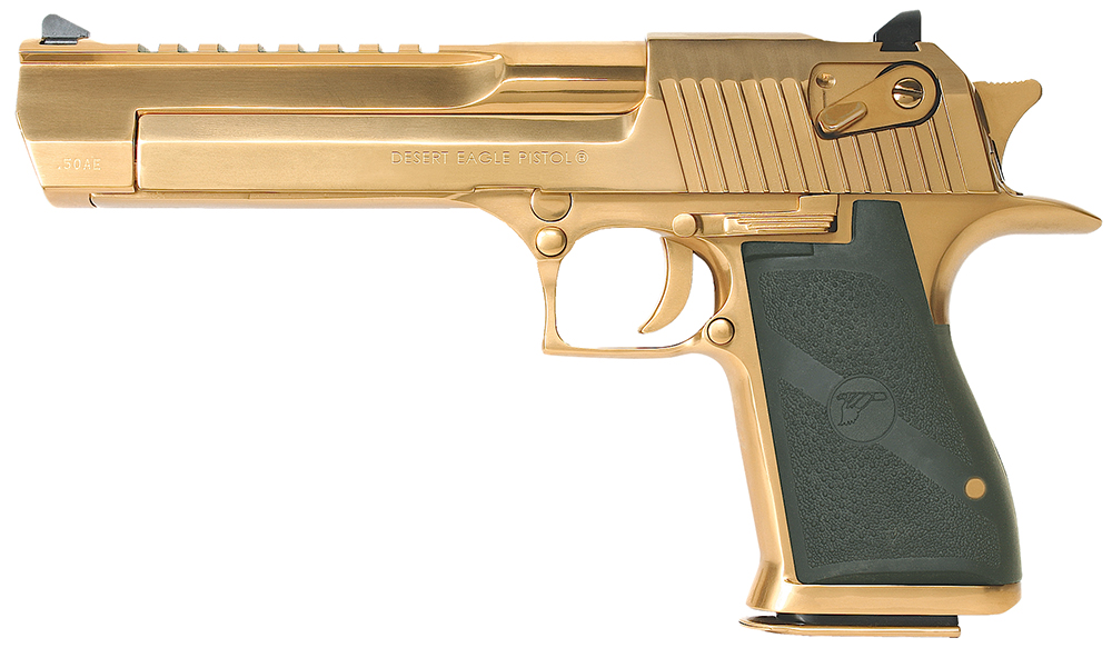 MAGNUM RESEARCH DE44TG DESERT EAGLE MARK XIX 44 MAGNUM GOLD TI