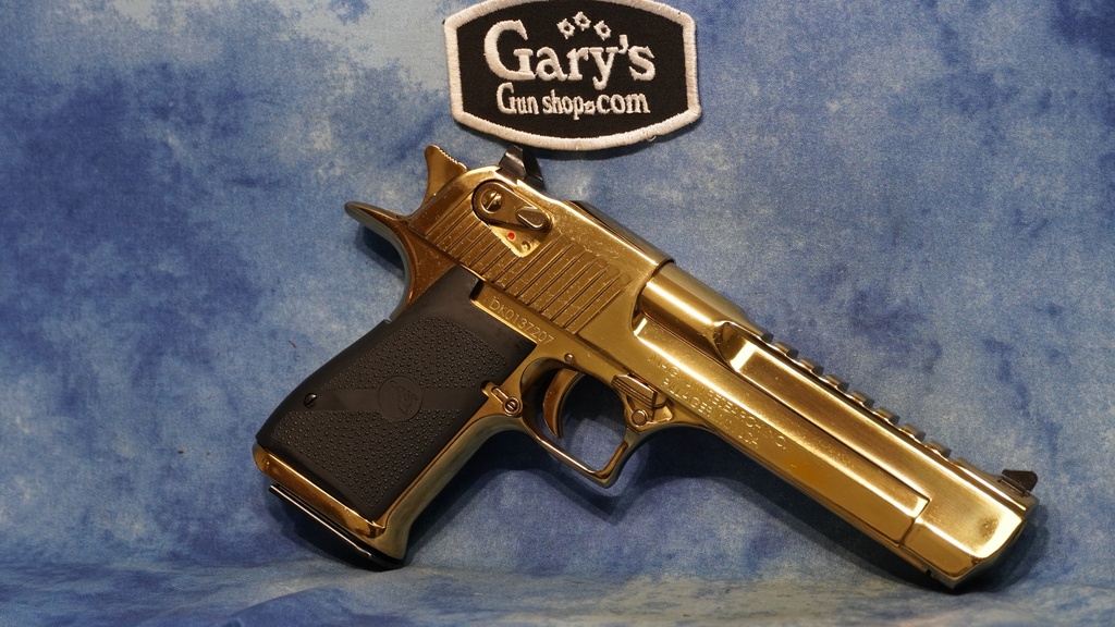 MAGNUM RESEARCH DE44TG DESERT EAGLE MARK XIX 44 MAGNUM GOLD TI