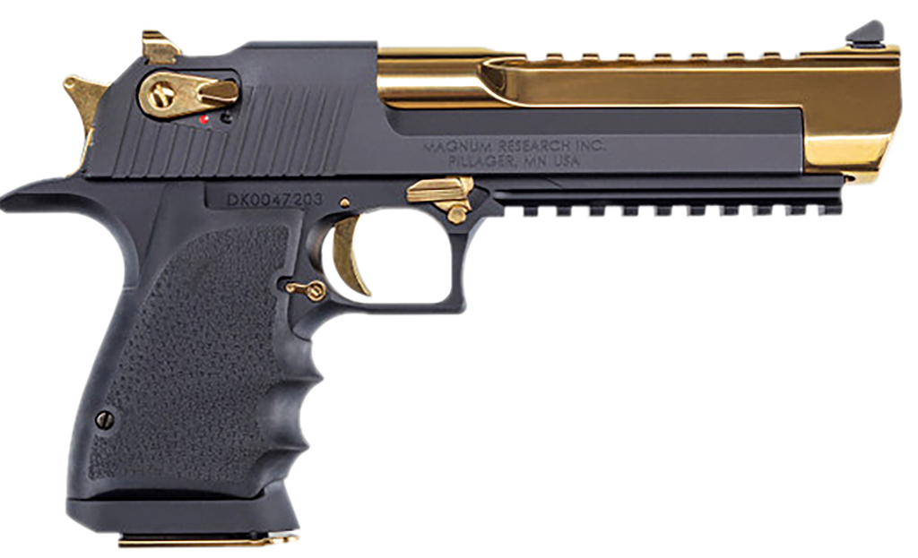 MAGNUM RESEARCH DE50BATG DESERT EAGLE 50 AE  GOLD / BLACK