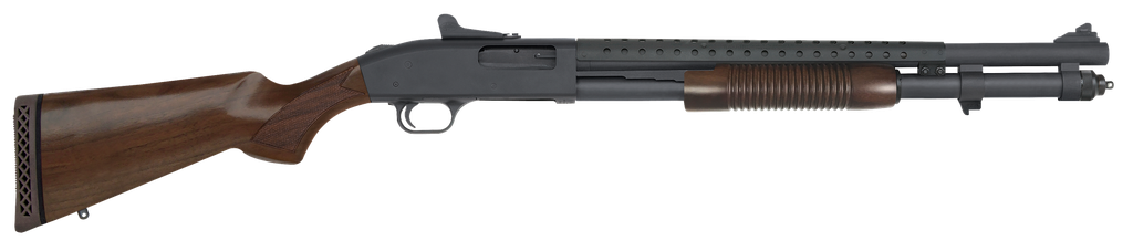 MOSSBERG 51665 MODEL 590A1 RETROGRADE 12 GA 20" GHOSTRING WOOD