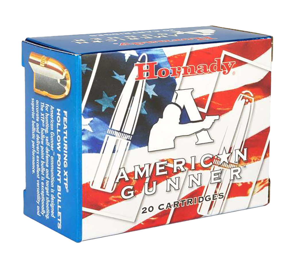 HORNADY 91364 AMERICAN GUNNER 40 S&W 180 GRAIN XTP 20 RNDS