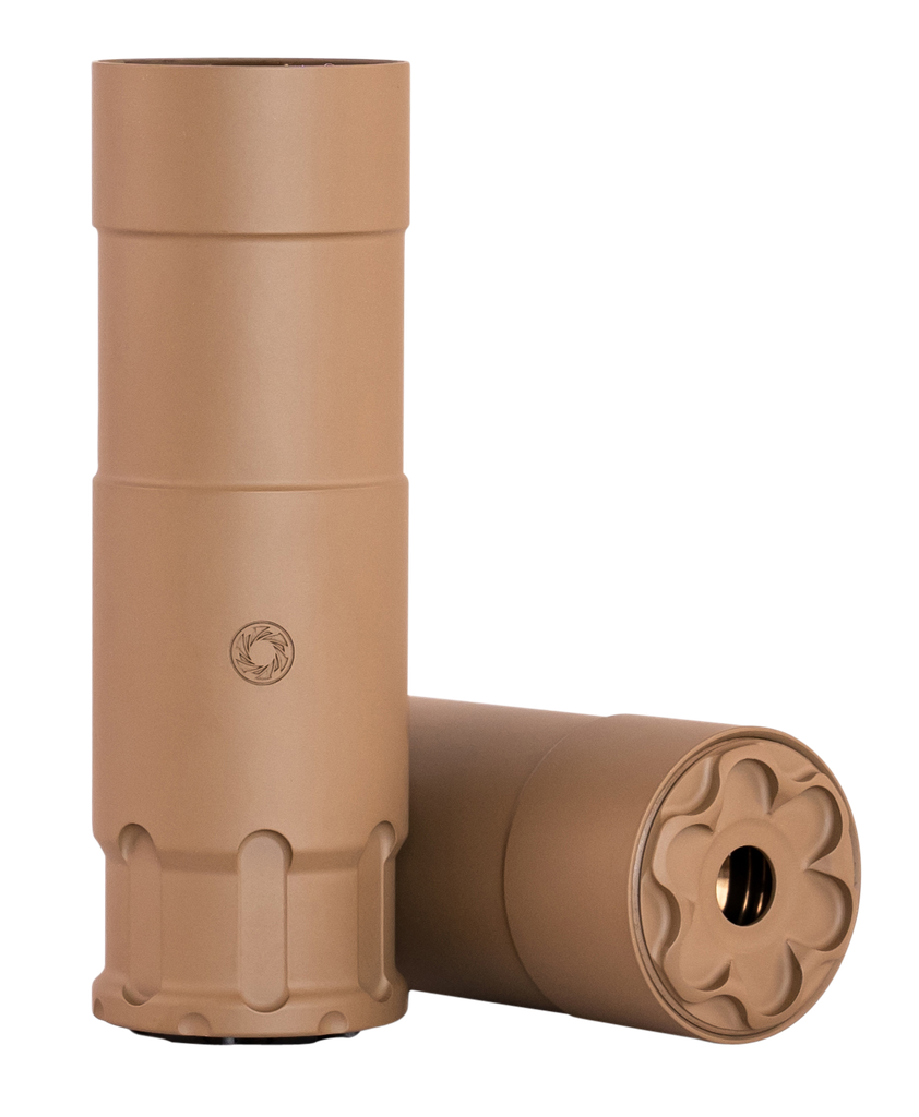 RUGGED SUPPRESSOR OCUFDE22 OCULUS22 22 LR FDE 1/2"-28 TPI