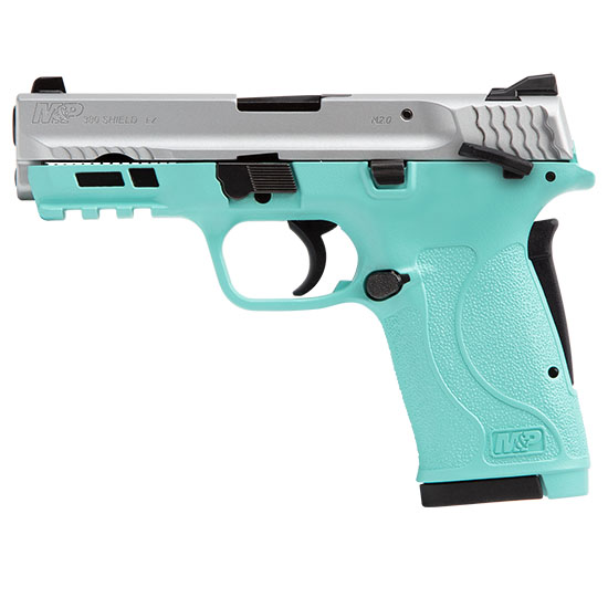 SMITH & WESSON 13283 M&P380 SHIELD EZ 380 ACP ROBIN EGG SILVER