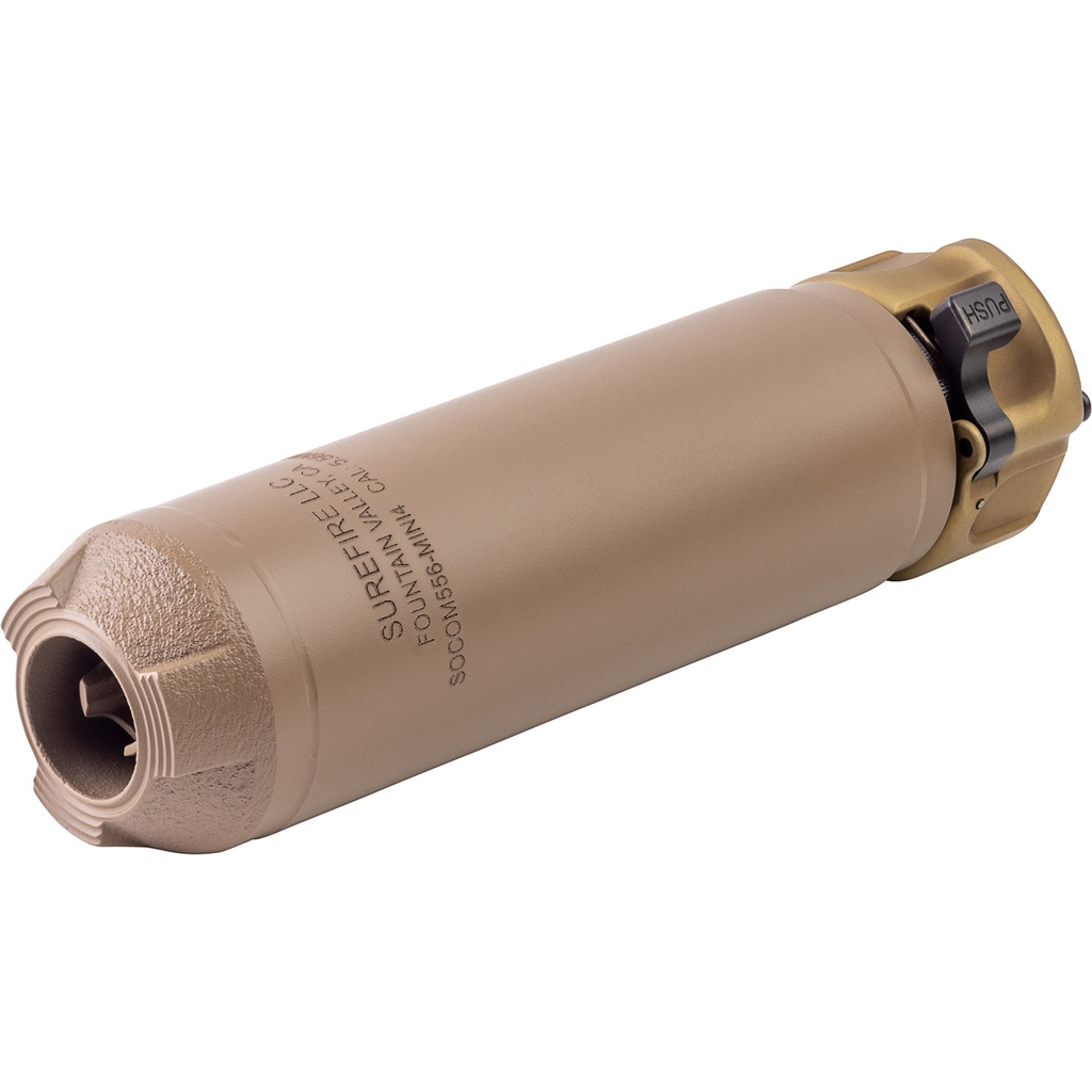 SUREFIRE SOCOM556-MINI-DE 5.56MM RC4 MINI SILENCER FDE