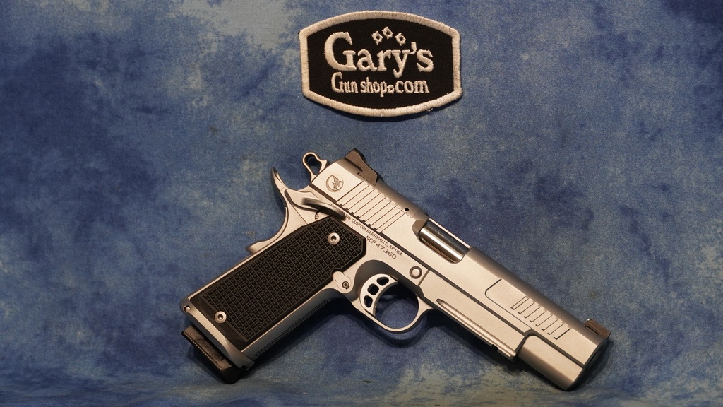 NIGHTHAWK CUSTOM ENVOY GOVERNMENT 45 ACP IOS & RECON RAIL 5" BBL SS